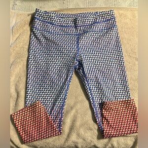 Athleta cropped workout pants